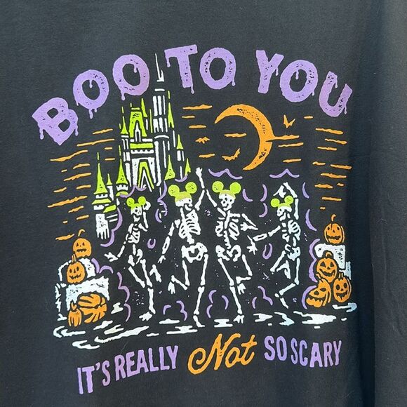 Disney World Boo To You Shirt MNSSHP Halloween Magic Kindgom Size 2XL New - Picture 3 of 5
